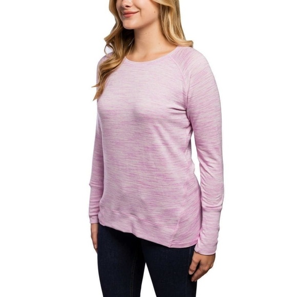 Champion Ladies' High-Low Hemline Crew Long Sleeve size XL - Picture 3 of 14